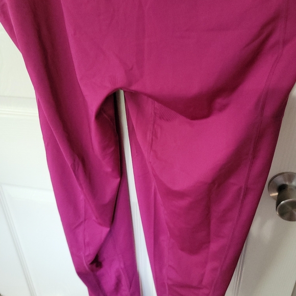 J.Dow Fitness NWT Women's  Raspberry Pink Racer Back Workout Bodysuit Jumpsuit - Picture 5 of 9